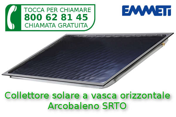 Vendita e installazione Collettore Solare Emmeti ARCOBALENO SRTO