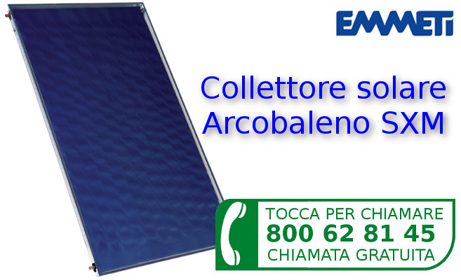 Vendita e installazione Collettore Solare Emmeti ARCOBALENO SXM
