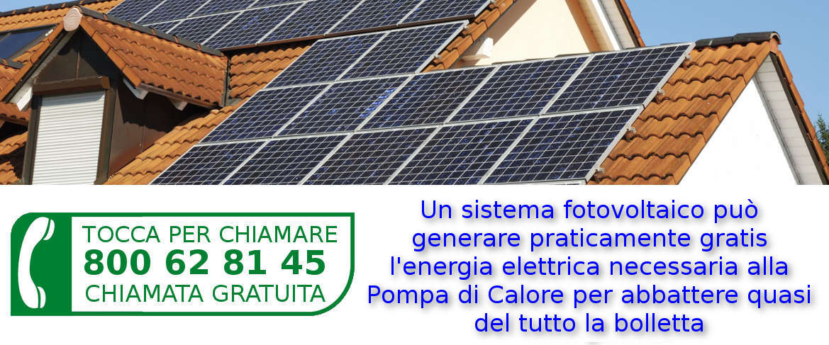 Risparmio Energetico con la Pompa di Calore Aria Acqua e Kit Fotovoltaico Solare